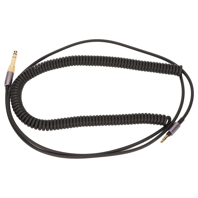 3.5mm Sound Spring Cable Retractable 9.8ft Plug and Play 3.5mm