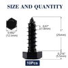 5/16" x 1" Hex Head Lag Screws Bolts 10Pcs 304