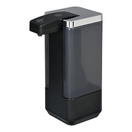 ELPA ESD-09BES Hand Soap Dispenser, Black, Liquid Type, 16.9 fl oz (500 ml) Tank, Automatic, Waterproof, Can Be Used Up To Last, Just Remove Lid And Pour
