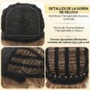 XIUFAXIRUSI XIUFAXIRUSI Pelucas Marrones De Capas Cortas Para Mujer Pelucas