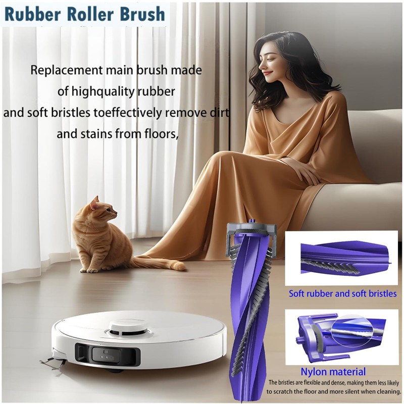 Rollers Brush Replacement for Narwal Freo Z Ultra/Freo Z10 /