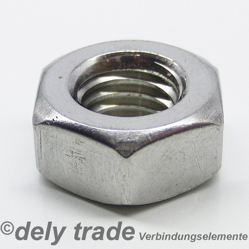 Hex Nuts (Pack of 10) - M8 - DIN 934