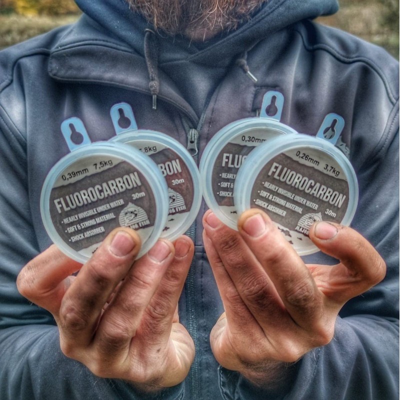 Major Fish 100% Fluorocarbon Leader Line 30 Metres Fluorocarbon Cord