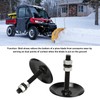 2pcs Snow Plow Blades Skid Shoes Kit Steel 2873423 Replacement