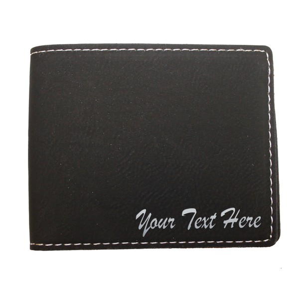 My Personal Memories Customized Bifold Wallet - Engraved With Your