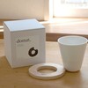TORCH Torch Donut Dripper White Coffee Dripper for 1 to 3 People, Scandinavian Fashionable, Made in Japan