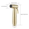 Gaosin Brushed Gold Handheld Bidet Sprayer Warm Water Bidet Hand