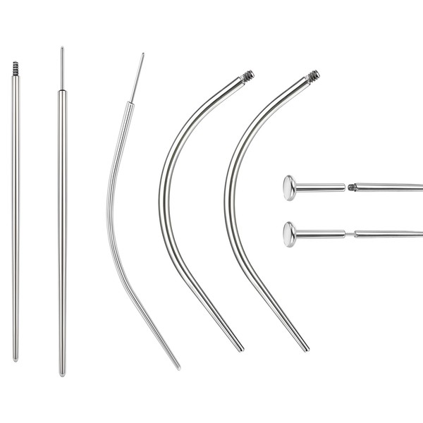 BodyAce Stainless Steel Piercing Taper, 14G 16G 18G 20G Threadless