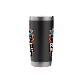 Robotics Engineer Team Design for Robot Building Enthusiasts Stainless Steel Insulated Tumbler
