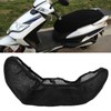 Motorcycle Seat Covers 3 Dimensional Breathable Design Mesh Black Replacement