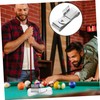 Abaodam Magnetic Pool Chalk Holder Durable Chalk Clamp for Billiard