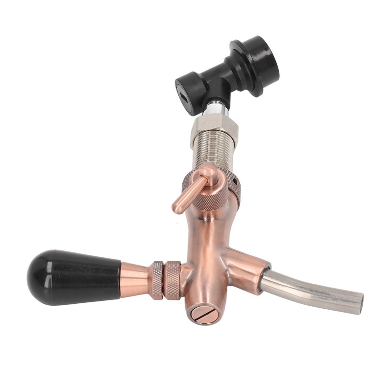 G5/8 Beer Faucet Brass Stainless Steel Beer Tap Adjustable Beer
