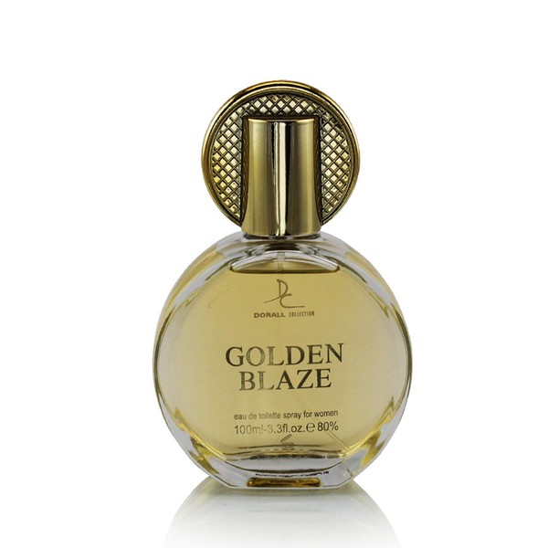 GOLDEN BLAZE BY DORALL COLLECTION PERFUME FOR WOMEN 3.3 OZ / 100 ML EAU DE PARFUM SPRAY