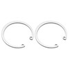 sourcing map 2Pcs 70mm Internal Retaining Ring Circlip, 304 Stainless