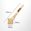 Hake City Brush Premium Goat Hair Goat Tail, Thick Mouth,