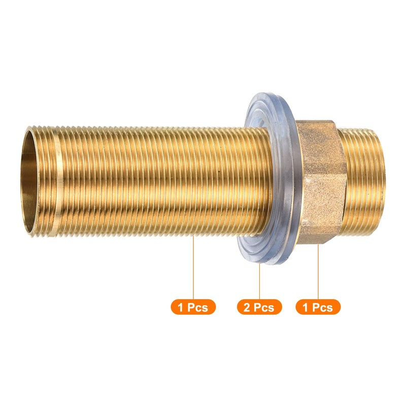 sourcing map 1 Pcs 3.94 Inch Faucet Extension Mounting Pipe