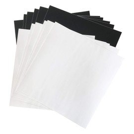 Siser EasyPSV Permanent 12 inch by 12 inch Sheets - Black & White (12 Pack)