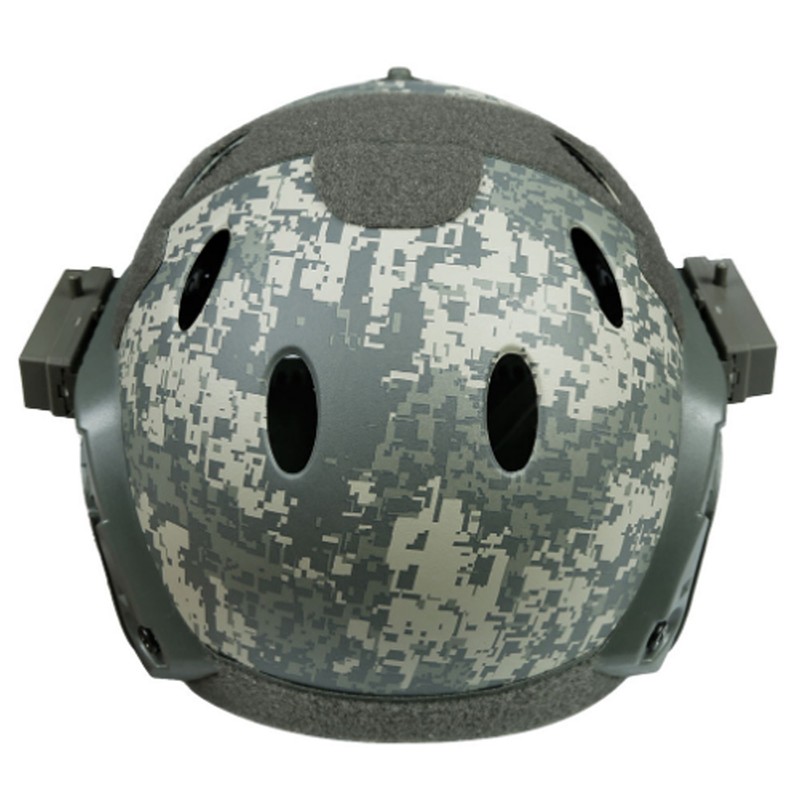 Camouflage Simple Assemble Disassembly Integrated Protection Tactics Helmet with Face