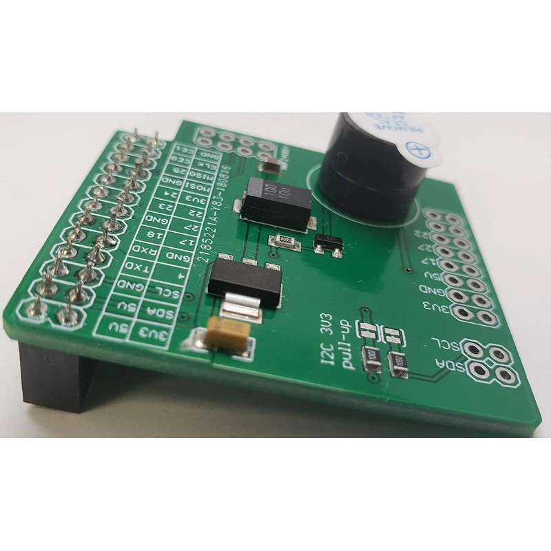 Electronic Nuts Raspberry Pi NRF24l01+ Shield Add-on with Prototyping Area