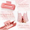 TOCESS Hair Claw Clips for Women Long Thin Hair, 8