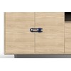 FIGEPO 6 Pack Child Proof U-Shaped Code Sliding Cabinet Door