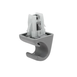 X AUTOHAUX Gray Car Plastic Sun Visor Hook Clip Bracket Retainer 74348-33040 for Toyota Highlander Camry Corolla Matrix RAV4