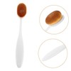 Baluue 2pcs Foundation Brush Liquid Makeup Ergonomic Flat Top Beauty
