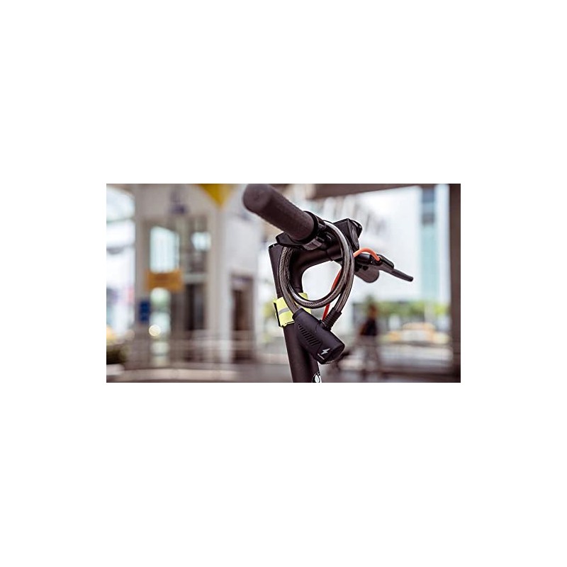 Ulac AL7P THE BEE GO Bicycle Key 110db Alarm Cable
