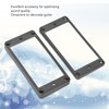 2Pcs Humbucker Pickup Ring Metal Mounting Frame Flat Bottom Replacement