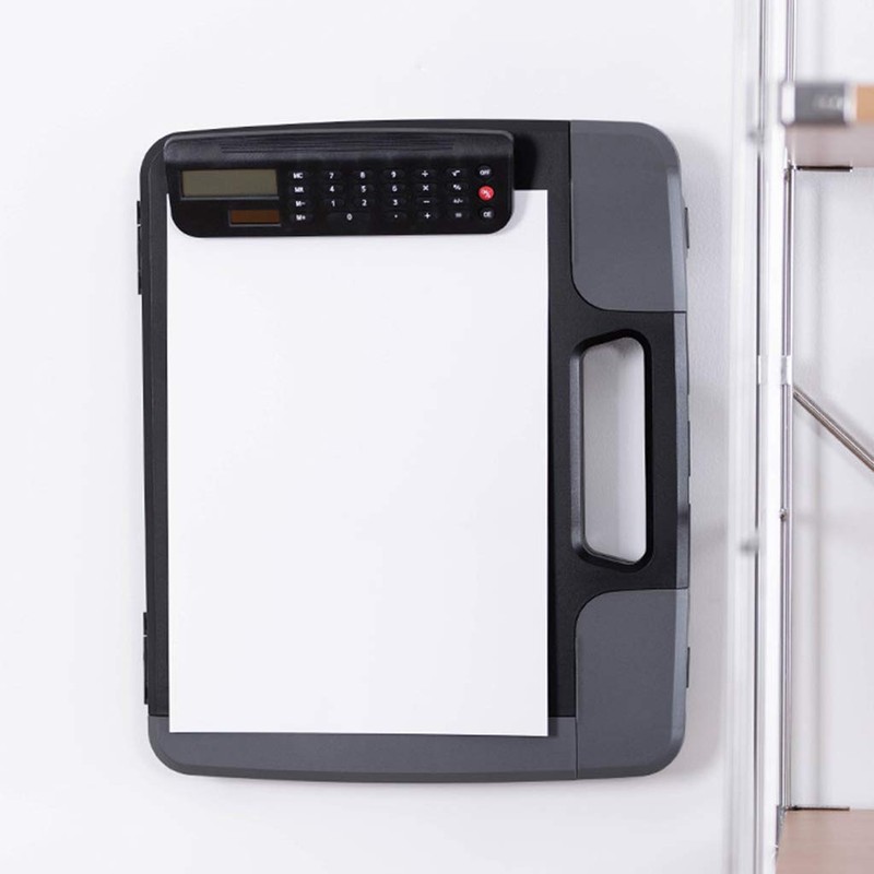 Portable Clipboard Storage Plastic Case for A4 Sizes, Clipboard with