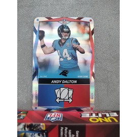 Carta 2025core Uno Elite Andy Dalton Dual Color Foil No. 040