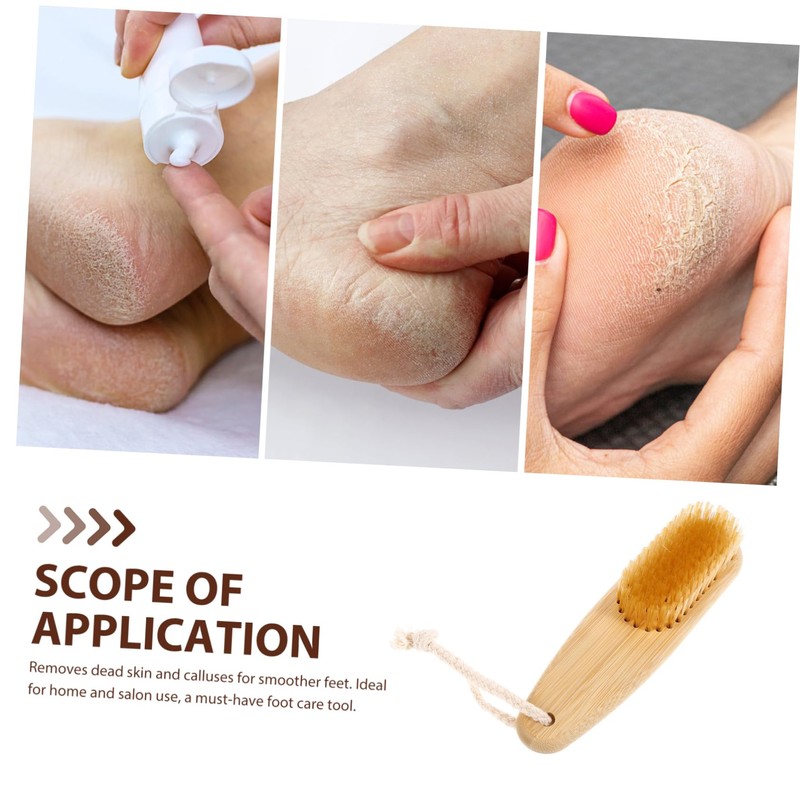 Healeved Foot Scrubber Dual-sided Callus Remover and Exfoliator Tool for