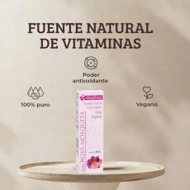 Aceite De Rosa Mosqueta Y Argán 100% Puro 40ml 2pack