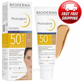 Bioderma Photoderm M SPF 50+ Blue Light Protection Tinted 40ml 1.3oz Exp 03/2026