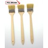 POL-BRUSH Radiator Paint Brush 3pcs - Set of Long Handled
