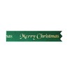 Creative Party AXR104 20 m Ribbon - Green/ Gold