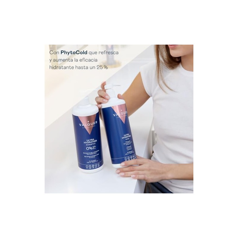 VALQUER Mascarilla Capilar Ultra Hidratante Zero 975 ml