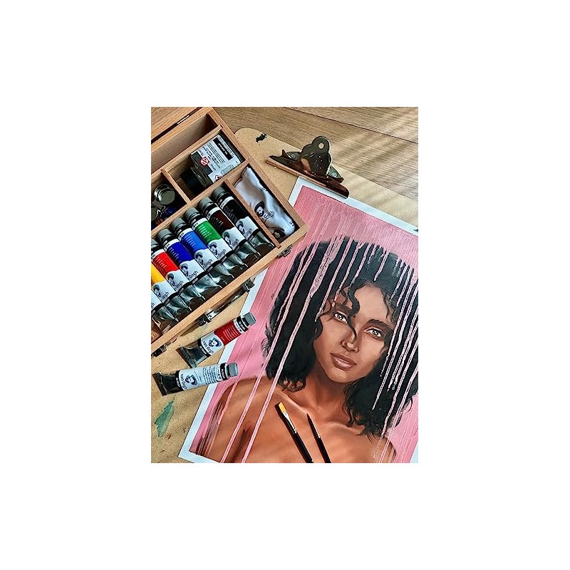 Van Gogh Oil Color Paint, 200ml Tube, Prussian Blue 508