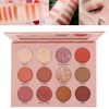 12 Colors Eye Shadow Waterproof Matte Glitter Eye Shadow Makeup
