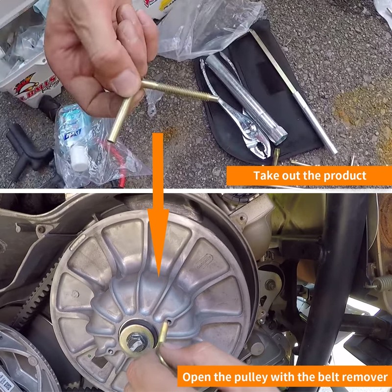 Clutch Drive Belt Removal Tool For Polaris RZR RZR-4 XP