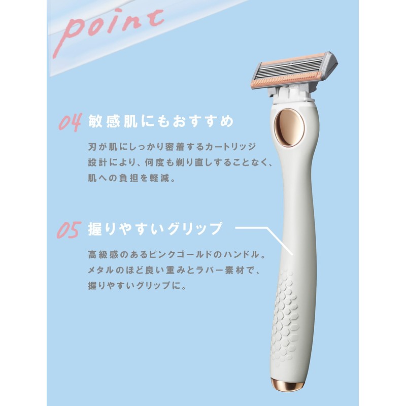 Salon Plus Tone Up Body Shaver Holder (with Blade)