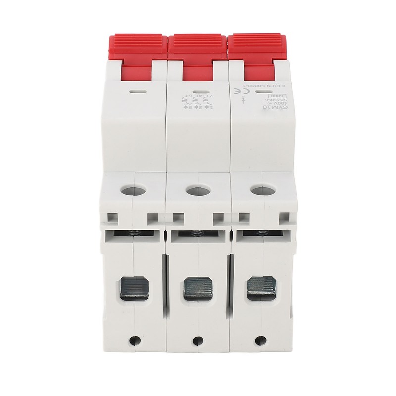 Miniature Circuit Breaker 6KA 3P DIN Rail Mounted Circuit Breaker