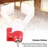 20Pcs Square Tube Automatic Poultry Drinker Drinking Nipple Farm Accessories