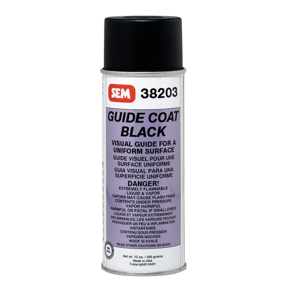 SEM 38203 Black Guide Coat - 12 oz.