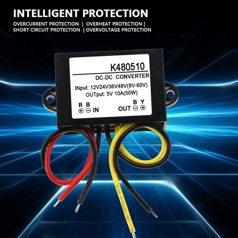 DC Converter Buck Module, Akozon Power Down Transformer Buck Converter