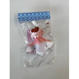 Yanai Goldfish Lantern, Mini, 5.9 inches (15 cm), Suction Cup Included (Pink), Yamaguchi Prefecture, Yanai City, Folk Art