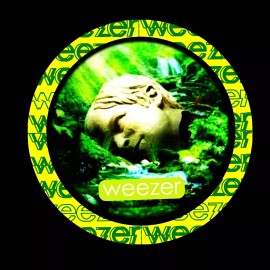 WEEZER ROCK BAND  SET OF THREE COLOR LEATHER BRACELETS