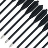 FFT Anglo Unisex's Plastic Bolts (Pack of 12), BLACK, 6.5-Inch