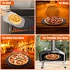 Hisencn 13" Round Pizza Steel for Oven & Grill –