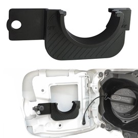 Rebvugr Gas Cap Holder, Black Fuel Cap Holder, Automotive Replacement Fuel Tank Caps Hook Bracket, Automotive Exterior Accessories Gas Caps Bracket Compatible with Toyota Tacoma 2016-2023